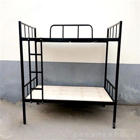 广州学生宿舍加厚双层铁床稳重优惠找康胜家具