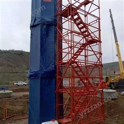 厂家供应  检查梯 安全爬梯 建筑施工安全爬梯 高铁施工安全爬梯脚手架 上海安全爬梯