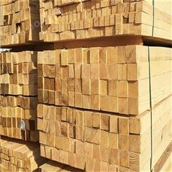 呈果白松工程木方 建筑方木生产加工厂家直供5x9工地木方