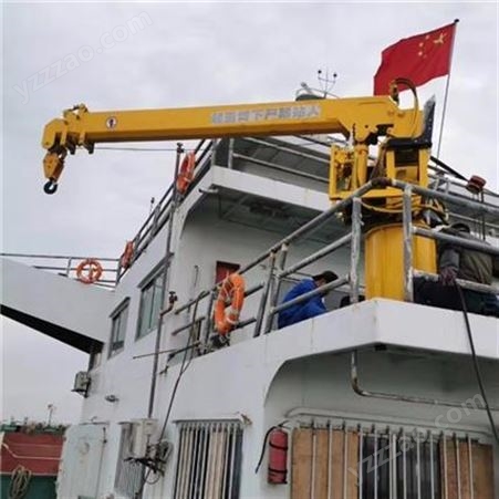 厂家生产定制船吊 2-25吨船吊 12吨船吊图片 可出口船用吊机价格 巨森重工