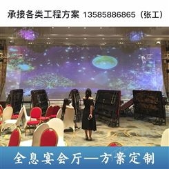 上海争飞全息宴会厅 全息投影餐厅 沉浸式酒吧 全景空间3D/5D/7D桌面地面互动项目策划设计调试
