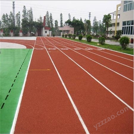 塑胶跑道 透气环保型塑胶跑道 学校操场塑胶跑道 奥缘体育