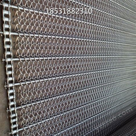 安平瑞申生产销售304不锈钢金属链板输送带 耐高温输送链板清洗机链板网带可定制