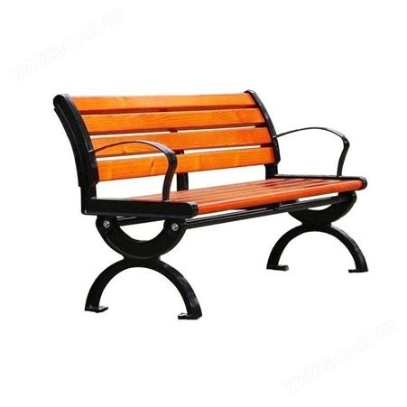 西安 防腐木公园椅厂家 小区休闲椅 定制塑木长凳价格 方元浩宇生产直供