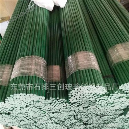 东莞老玻纤厂家生产直销高弹性韧性苗木纤维棒 农业支撑杆质量棒