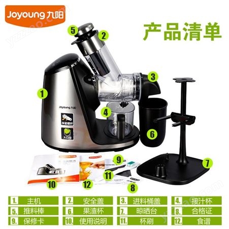 Joyoung/九阳 JYZ-E19原汁机慢速榨汁机家用电动多功能水果汁机
