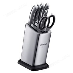 苏泊尔（SUPOR）7件套菜刀厨房刀具 不锈钢精钢系列 TK1506E