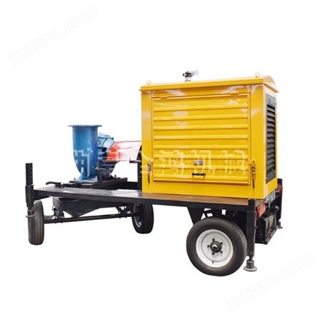移动式柴油抽水泵防汛柴油水泵 柴油污水泵图片