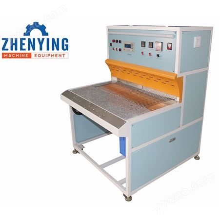 浈颖机械双工作位智能定时烤箱适合PVC硅胶商标的烘烤成型