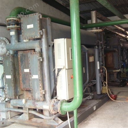 二手空调拆除施工 地下室水冷空调回收 SXZ6-145溴化锂空调回收