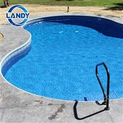 豪华游泳池防水装饰胶膜 替代瓷砖 PVC材质 蓝尔迪进口 环保无毒