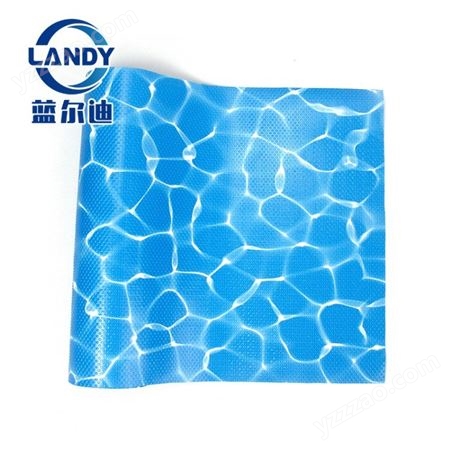 PVC泳池胶膜 防滑纹理处理 防水防渗 无毒 广州厂家蓝尔迪