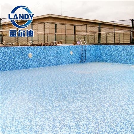 取代泳池砖价格 用健身房泳池胶膜 热熔焊接 不易脱落 蓝尔迪胶膜