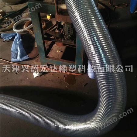 兴盛牌耐高温钢丝管 透明增强钢丝管质量有保障