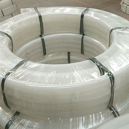 自来水管 白色硬管 PE白塑料给水管厂家批发