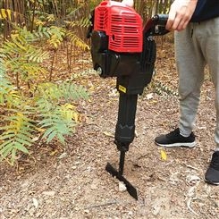 汽油动力挖树机 小型移树设备 便携式铲式植树机