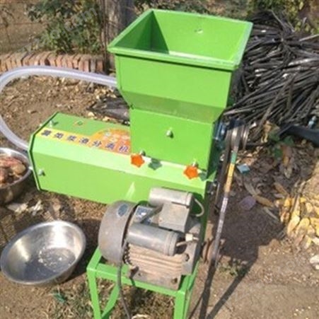 马铃薯淀粉机 操作简单小型家用莲藕芭蕉芋粉碎浆渣分离设备