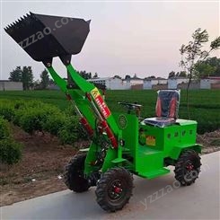 新能源电动小铲车 充电式小型推土机 环保电动装载机 创达机械