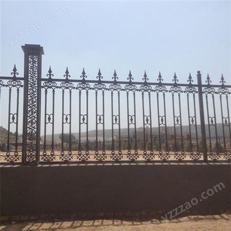 球墨铸铁护栏 小区围墙铸铁护栏 普罗盾厂家生产 组装式铸铁围栏