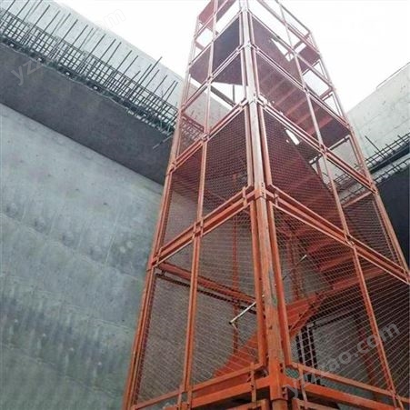 桥梁施工安全梯笼 拼装式安全梯笼 组合框架式梯笼生产厂家 支持定制