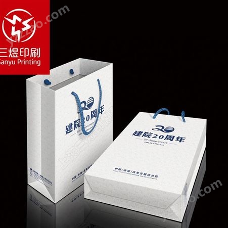 卡通礼品袋定做 牛皮纸袋 上海三煜印刷33种规格 汽车展会广告手提袋定制
