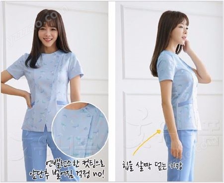 韩版护士服 护士服套装批发