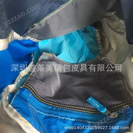 深圳箱包厂定制折叠登山包双肩背包户外旅行袋防水尼龙外贸货源