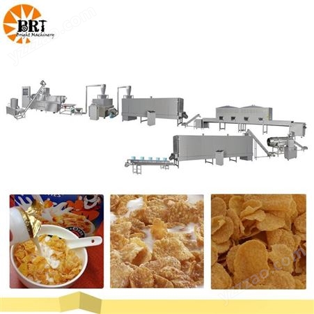 济南比睿特 厂家多年销售 膨化玉米片生产线厂家 即食玉米片膨化机