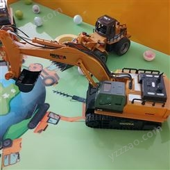 艾星游乐 工程车挖宝 儿童亲子游乐项目 室内外商用工程车