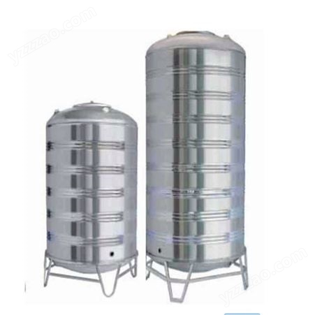 3吨立式不锈钢保温水塔 全兴家庭式生活用水专用水箱