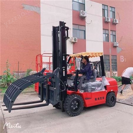 杭州叉车 3.5吨越野叉车叉车 散热能力加强 充分燃烧强动力