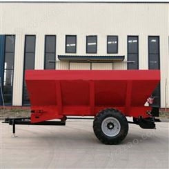 多功能撒肥机 有机肥撒粪车2FGB-8YA 拖拉机牵引式施肥机械 正佳机械粪肥专用