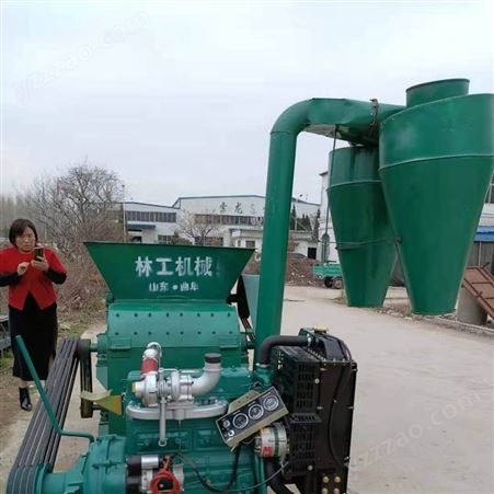 成县玉米秸秆粉碎机图片  徽县大型自动进料打草面子机