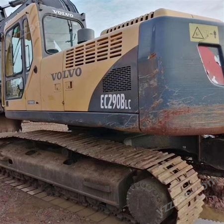 沃尔沃290B二手挖掘机干活机质量过关