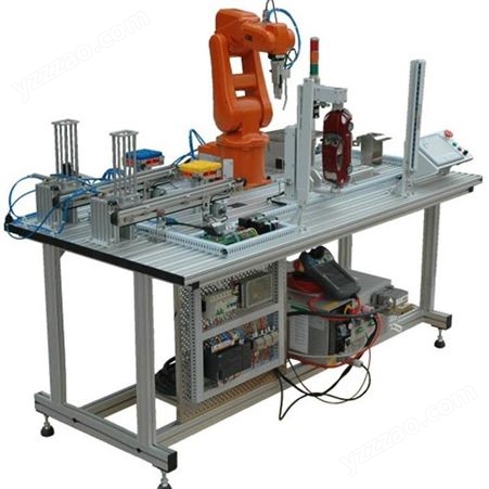 工业机器人柔性自动化生产线实训系统 机器人生产线维护实训设备 TY腾育机器人实训台