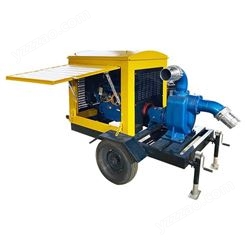 冀探机械 大流量抽水设备 移动式防汛抗旱柴油泵车 JT-30