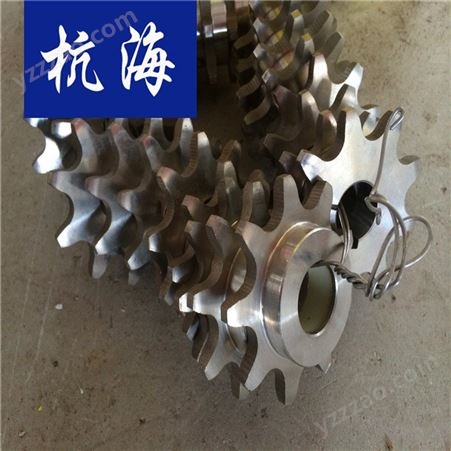 山东厂家供应 工业传动链轮齿轮 碳钢不锈钢链轮 齿轮非标定做 杭海机械 可定制