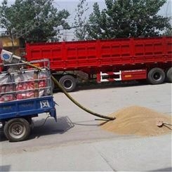 直供武威吸粮机 8米软管吸玉米机 工地搅拌给料输送机械