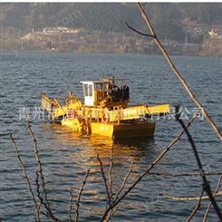 黑龙江好用的割草打捞破碎船 河道水葫芦保洁船