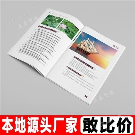 武清公司宣传画册印刷 企业画册产品手册设计 质量保证 羚马TOB