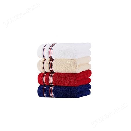 金号毛巾棉加厚吸水速干条纹素色面巾成人情侣家用洗脸毛巾批发价格