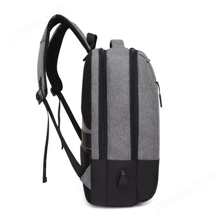 定制logo新款双肩包多功能USB充电防水商务电脑背包休闲学生书包
