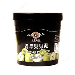 米雪公主 青苹果果泥价格 重庆火锅甜品原料销售