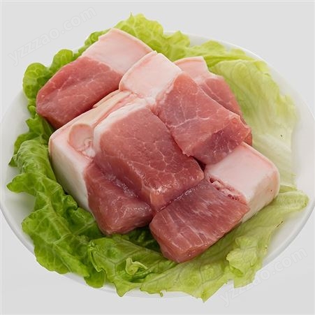 新鲜速冻猪肉五花肉丁猪五花肉块饭店食材快餐食材商用批发