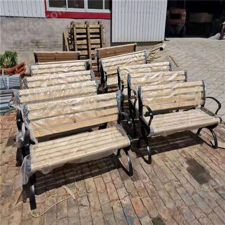 户外公园椅 长凳 休闲椅 小区休息铸铁坐凳 奥泰定做