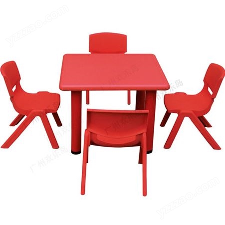 幼儿园六人桌早教机构桌椅托育平台儿童长方形桌厂家批发