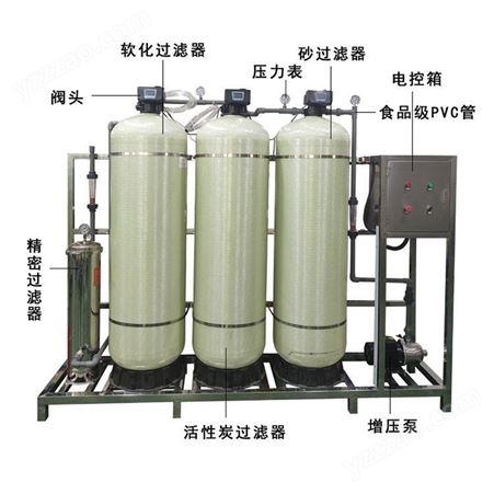 哈尔滨蒸汽锅炉软化热水锅炉软化除水垢软化水处理设备全自动设备