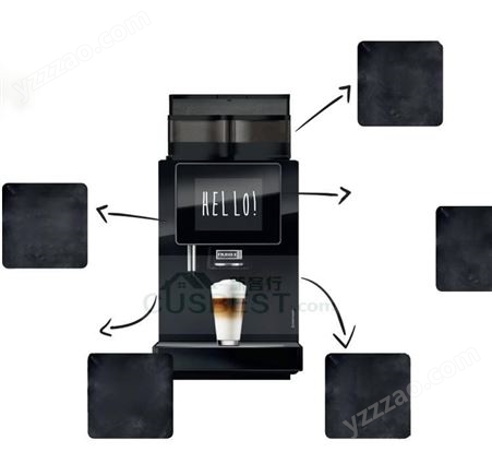 商用进口咖啡机Franke弗兰克A400全自动意式香浓咖啡机