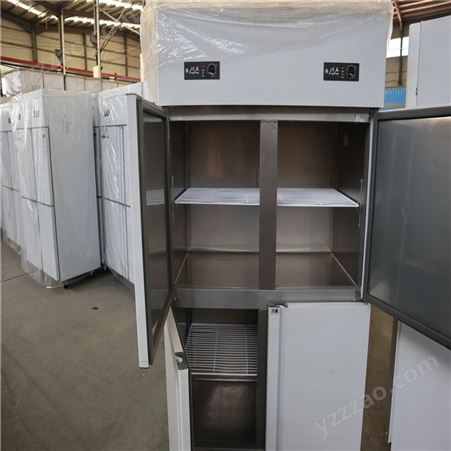 厨房保鲜柜商用四门冷藏冷冻柜 承德立式大容量冰柜展示柜