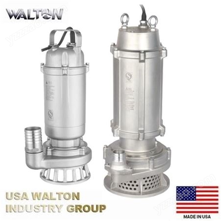进口排水污泥泵，美国进口污泥泵，进口排水泵：美国沃尔顿WALTON